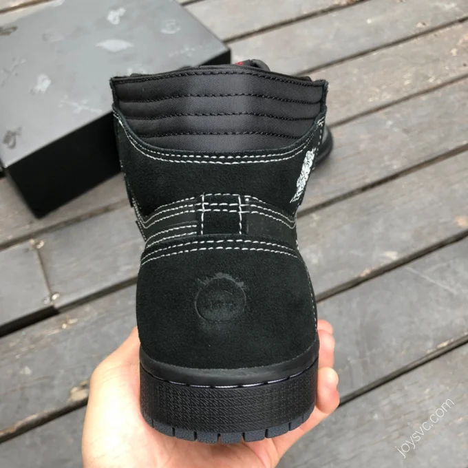 Travis Scott x Air Jordan 1 High Black Phantom DM7866-0