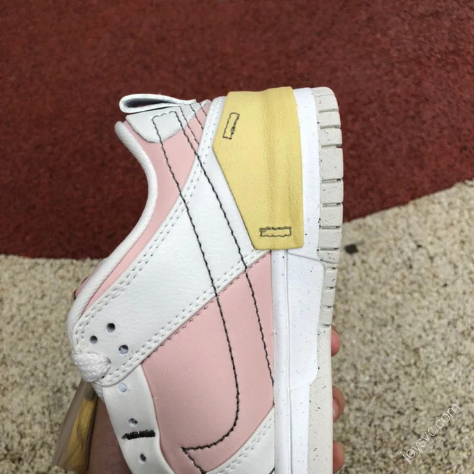 Nike Dunk Low Disrupt 2 White Pink Yellow DV4024-001