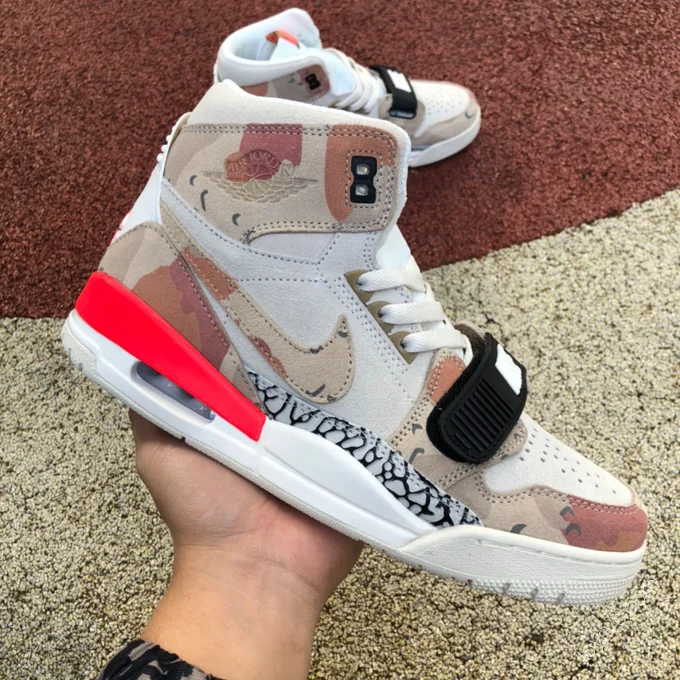 Air Jordan Legacy 312 Desert Camo High High-Top Sneaker AV3922-126