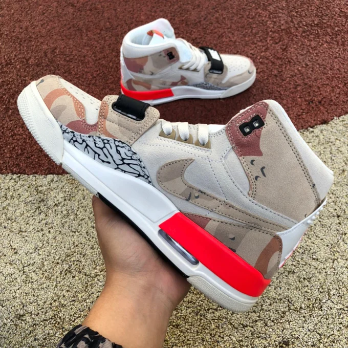 Air Jordan Legacy 312 Desert Camo High High-Top Sneaker AV3922-126