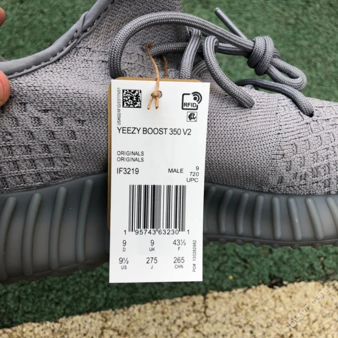 Adidas Yeezy Boost 350 V2 Space Grey IF3219