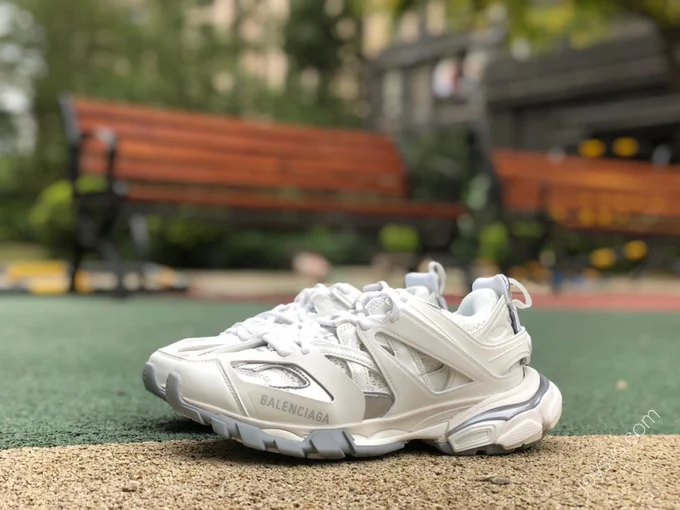 Balenciaga Triple S Silver Grey White