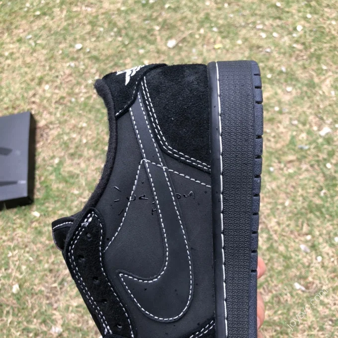 Travis Scott x Air Jordan 1 Low Black Phantom T1 DM7