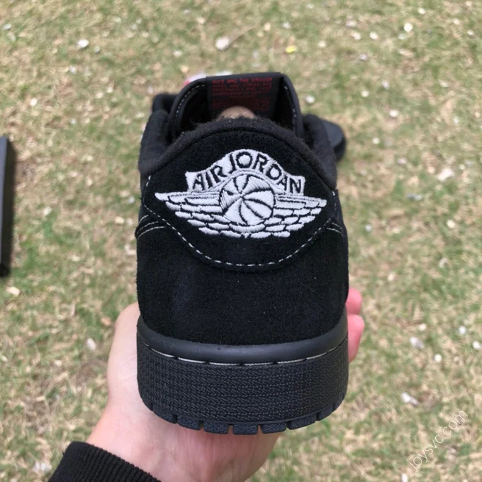 Travis Scott x Air Jordan 1 Low Black Phantom T1 DM7