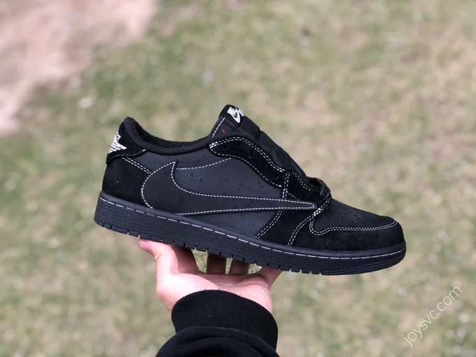 Travis Scott x Air Jordan 1 Low Black Phantom T1 DM7