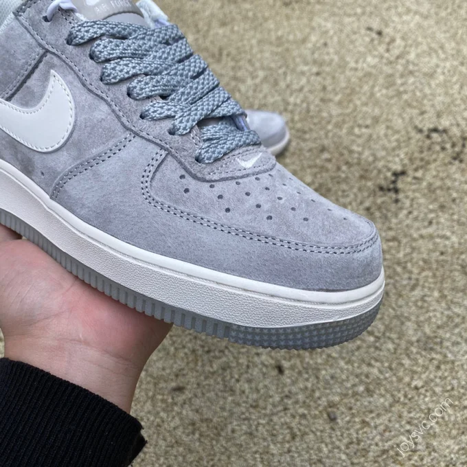 Nike Air Force 1 '07 White/Grey Suede DC4832-002