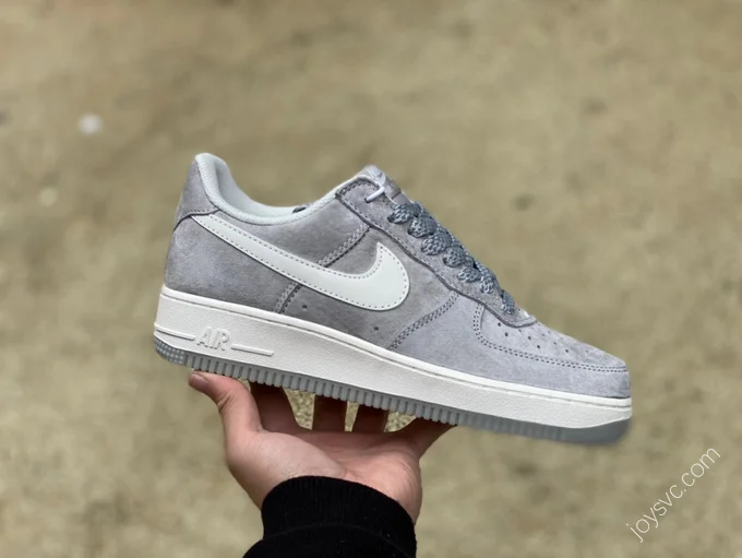 Nike Air Force 1 '07 White/Grey Suede DC4832-002