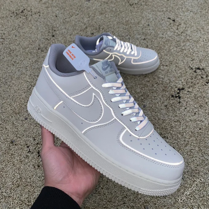 Nike Air Force 1 '07 White 3M Lines BD3654-506