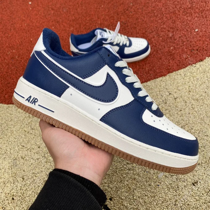 Nike Air Force 1 Low White/Blue Gum Sole DQ7659-101