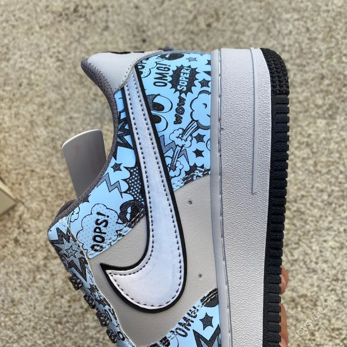 Nike Air Force 1 '07 Grey 3M Graffiti ZG0088-822