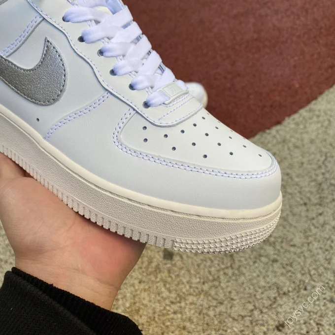 Nike Air Force 1 Low White/Silver Oxidized DQ7569-100