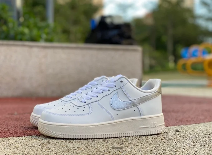 Nike Air Force 1 Low White/Silver Oxidized DQ7569-100