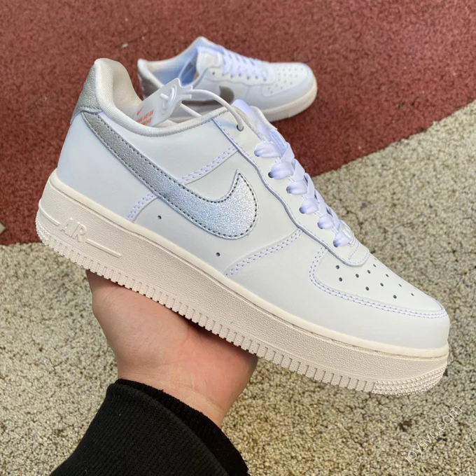 Nike Air Force 1 Low White/Silver Oxidized DQ7569-100