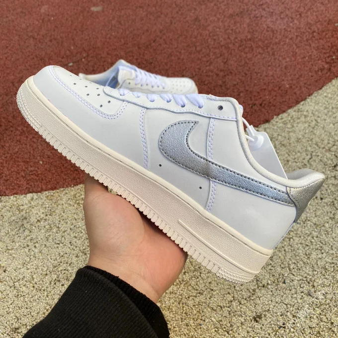 Nike Air Force 1 Low White/Silver Oxidized DQ7569-100