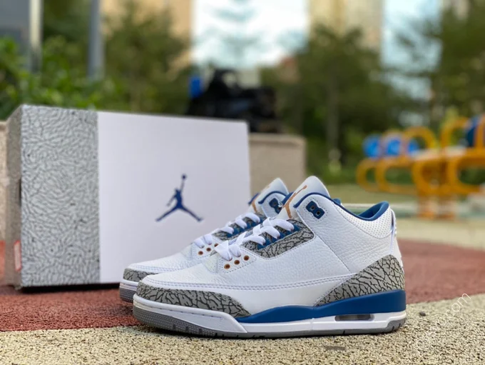 Air Jordan 3 Wizards Sneaker CT8532-148