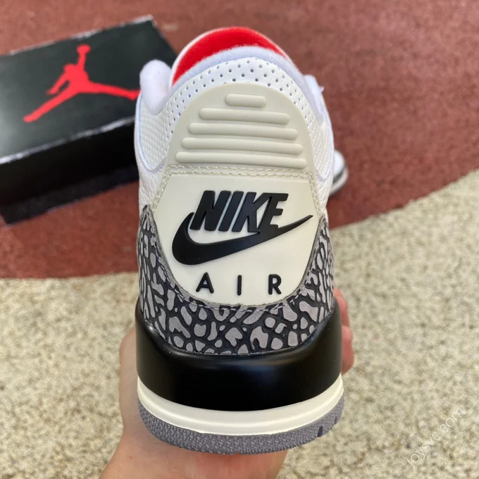 Air Jordan 3 White Cement Reimagined Sneaker DN3707-100