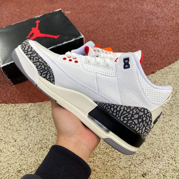 Air Jordan 3 White Cement Reimagined Sneaker DN3707-100