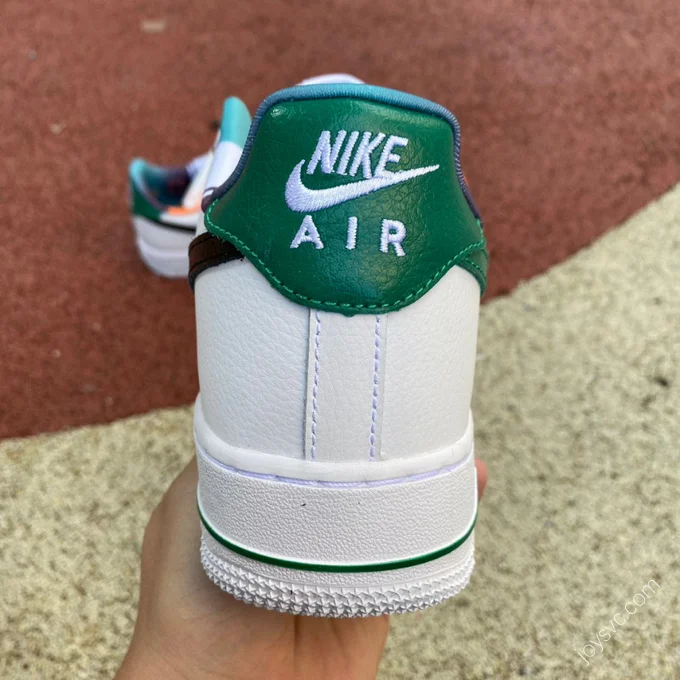 Nike Air Force 1 '07 LV8 EMB White/Green/Brown DM0109-100