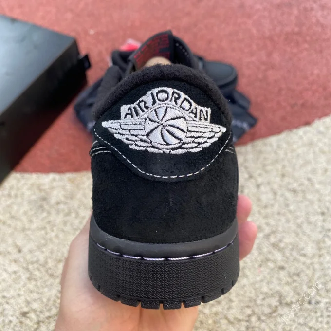 Travis Scott x Air Jordan 1 Low Black Phantom DM78