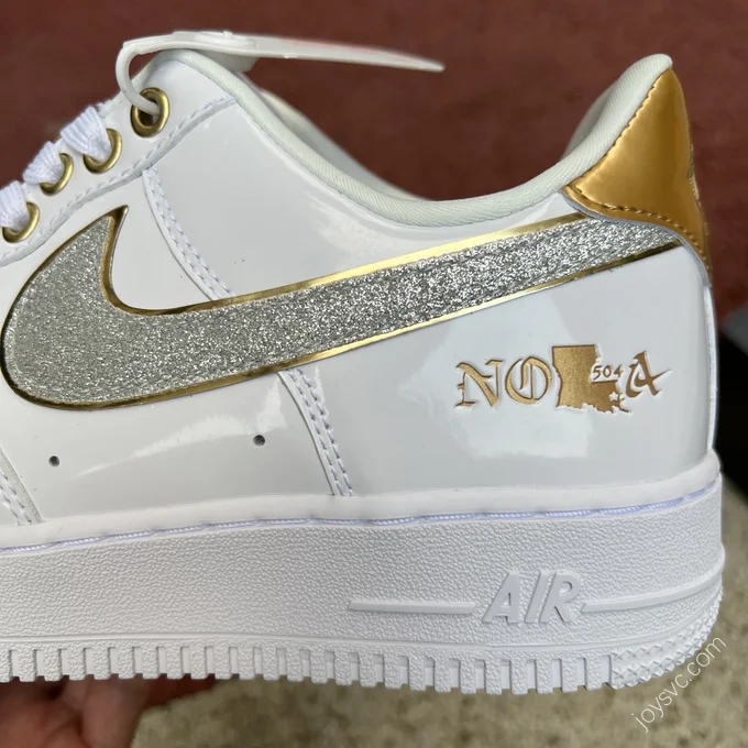 Nike Air Force 1 Nola White/Gold DZ5425-100