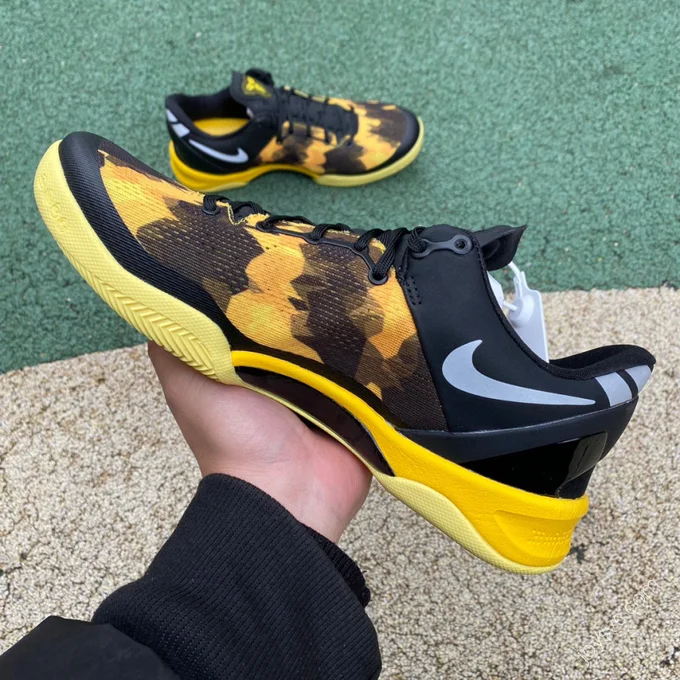 Nike Kobe 8 Yellow Black 555286-077