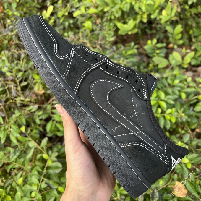 Travis Scott x Air Jordan 1 Low Black Phantom LJR DM7866-001