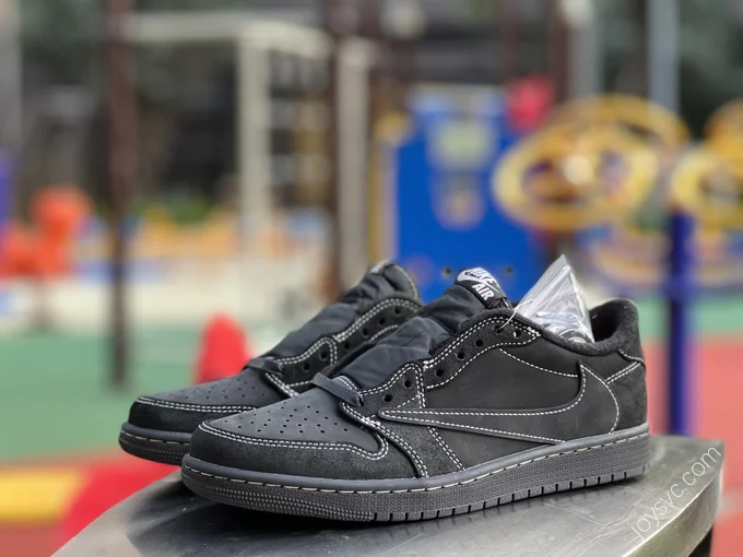 Travis Scott x Air Jordan 1 Low Black Phantom LJR DM7866-001