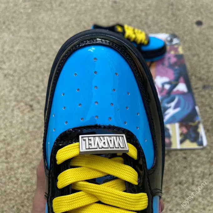 Marvel x Bape STA Black Blue Red