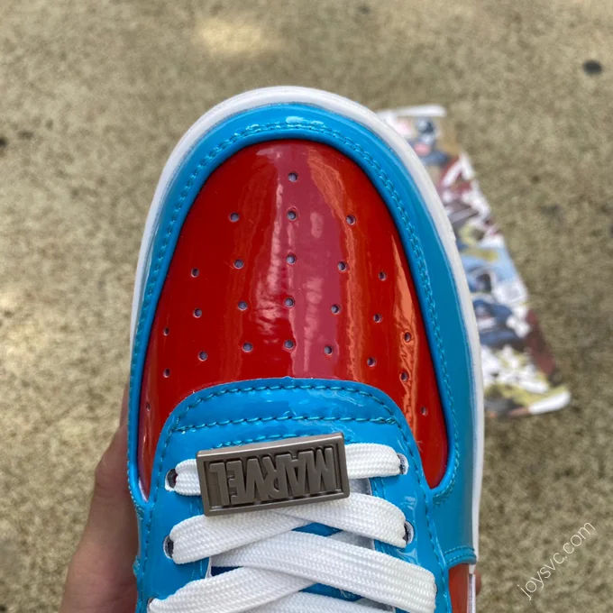 Marvel x Bape STA Blue Red White 1I73-191-903