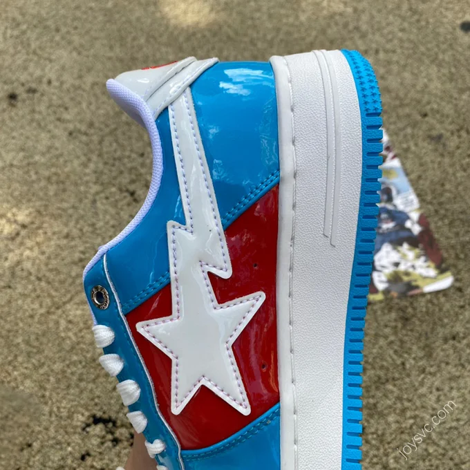 Marvel x Bape STA Blue Red White 1I73-191-903