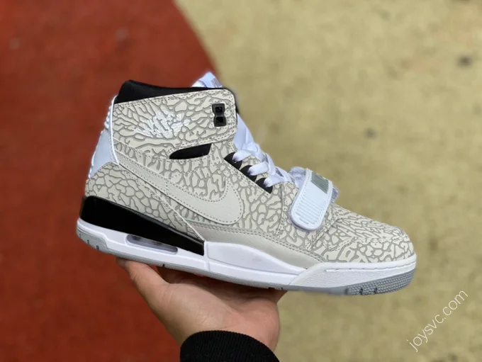 Air Jordan Legacy 312 White Crackle High High-Top Sneaker AV3922-100