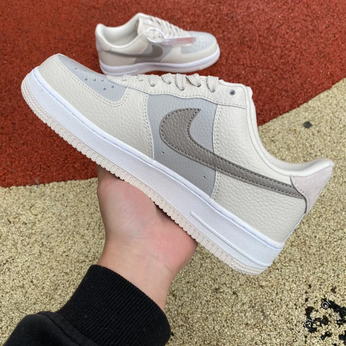 Nike AF1 Low Light Grey Casual Sneakers FB8483-100