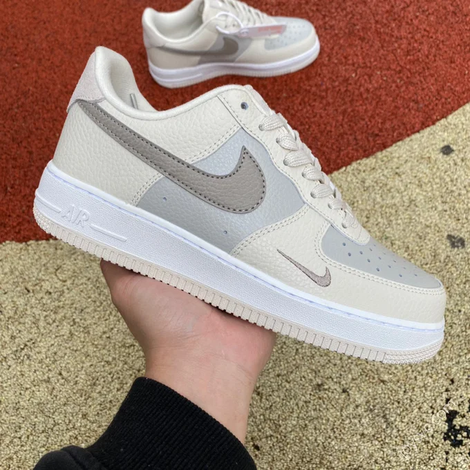 Nike AF1 Low Light Grey Casual Sneakers FB8483-100