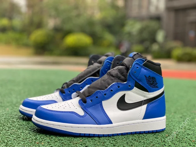 Air Jordan 1 OG High White Blue High-Top Sneaker 555088-403