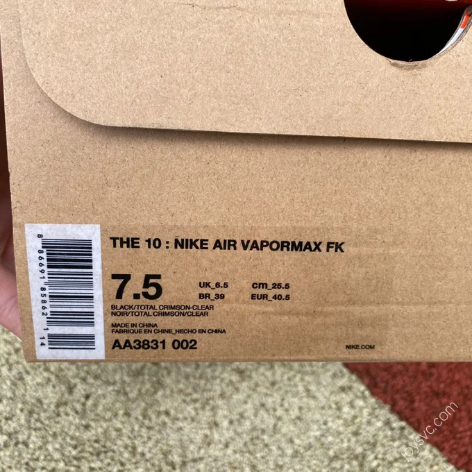 Off-White x Nike Air VaporMax Blue AA3831-002