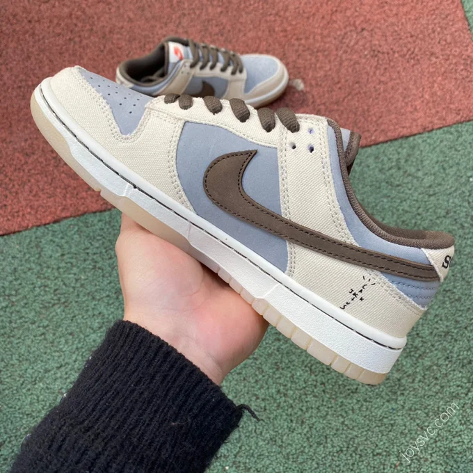 Travis Scott x Playstation x Nike SB Dunk Low Grey Blue CU1726-800