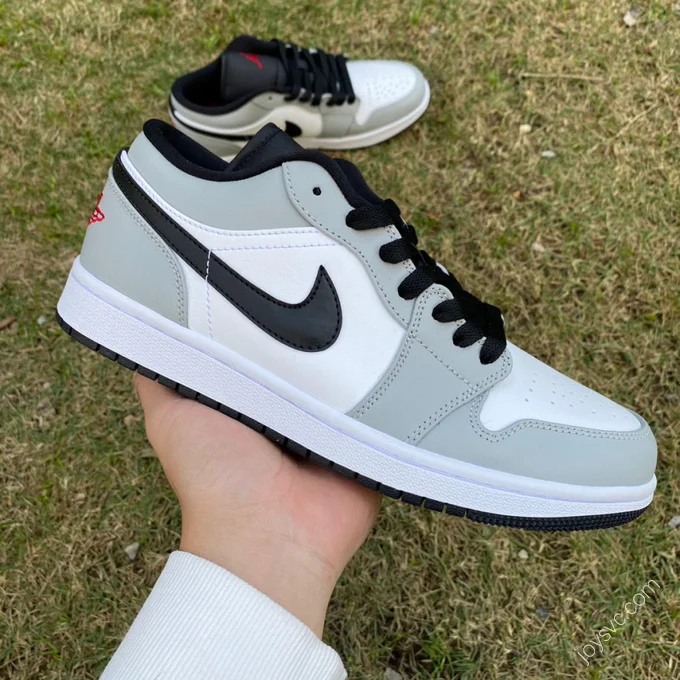 Air Jordan 1 Low Shadow Grey Low-Top Sneaker 553558-030