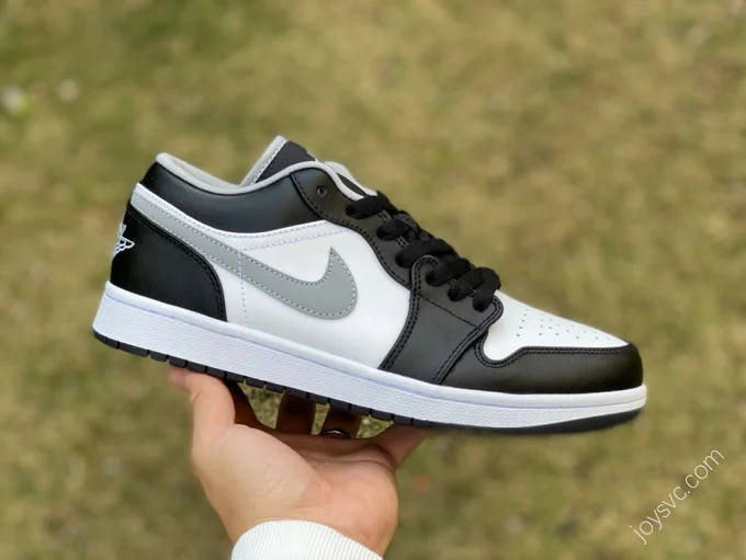 Air Jordan 1 Low Black White Gray 553558-040