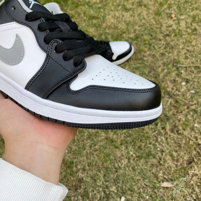 Air Jordan 1 Low Black White Gray 553558-040