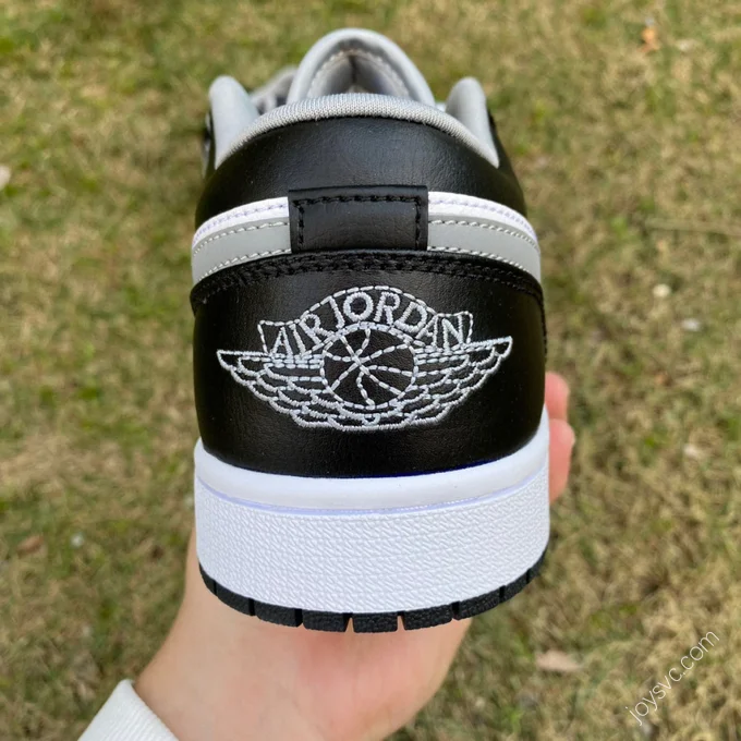 Air Jordan 1 Low Black White Gray 553558-040