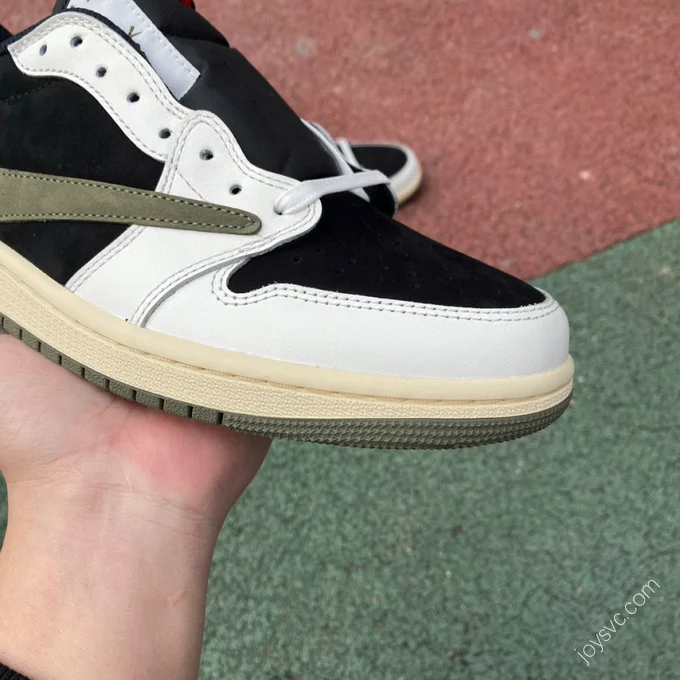 Travis Scott x Air Jordan 1 Low Olive Green T1 DZ4137-106