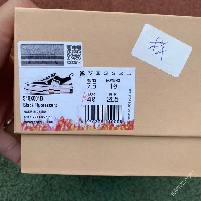 xVESSEL G.O.P. LOWS Black White