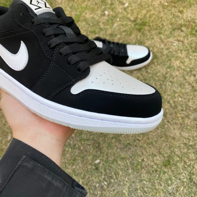 Air Jordan 1 Low Black White Diamond DH6931-001