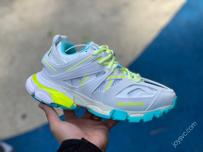 Balenciaga Triple S Green Blue White