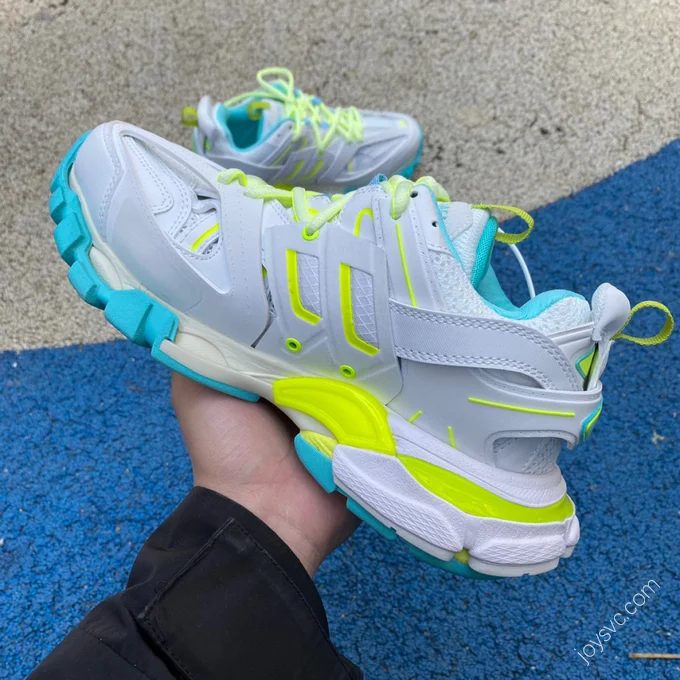 Balenciaga Triple S Green Blue White