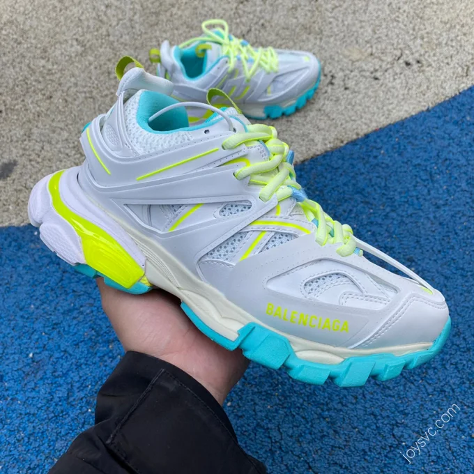 Balenciaga Triple S Green Blue White