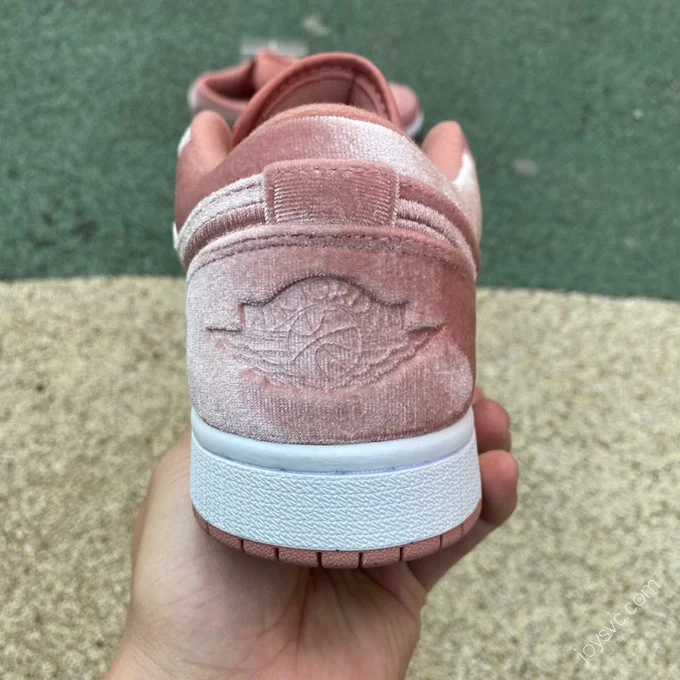 Air Jordan 1 Low Pink Velvet DQ8396-600