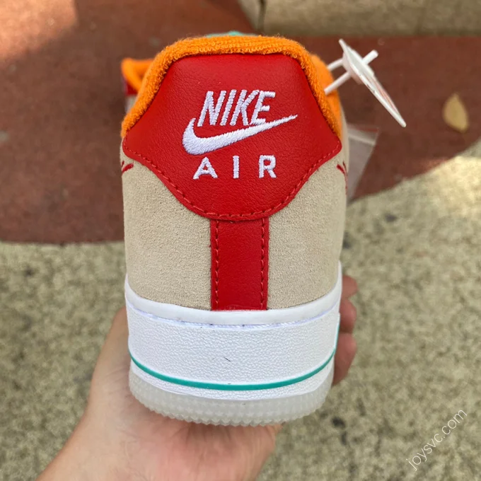 Nike Air Force 1 Orange White FD4205-1