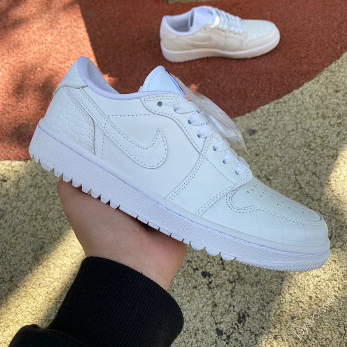 Air Jordan 1 Low Golf White Sneakers DD9315-003