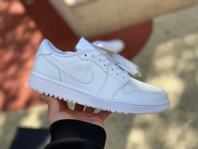 Air Jordan 1 Low Golf White Sneakers DD9315-003